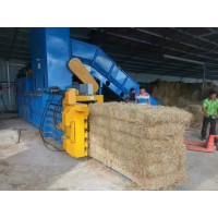 高密度小麥草秸稈打包機