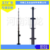 河南生產監控設備應急車載升降桿 10米電動天線升降桿避雷針