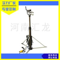 匯龍2-35米車載通信升降桿避雷針 河南生產車載照明燈升降桿