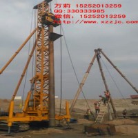 小型碎石打樁機，小型履帶碎石樁機，小型履帶沉管灌注樁機