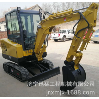 熱銷農(nóng)用全新多功能果園小挖機履帶式液壓微型挖掘機