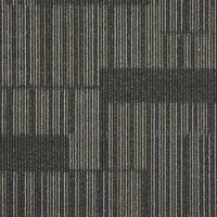 辦公室方塊拼接地毯 會議室商務滿鋪條紋 PVC底背塊狀地毯