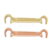 供應橋防牌防爆閥門扳手，防爆C型扳手，勾扳手，帶爪閥門扳手