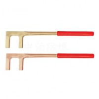 供應河北中泊防爆F扳手，防爆圓頭軋花F扳手，防爆防滑F扳手