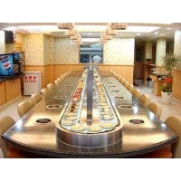 揚(yáng)州旋轉(zhuǎn)小火鍋輸送帶 旋轉(zhuǎn)麻辣燙設(shè)備詳細(xì)說明