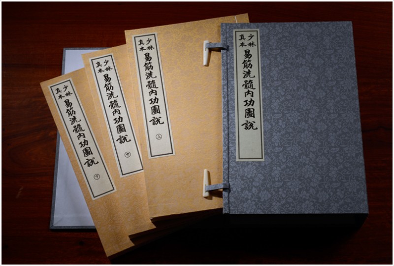 少林真本易筋洗髓內功圖說