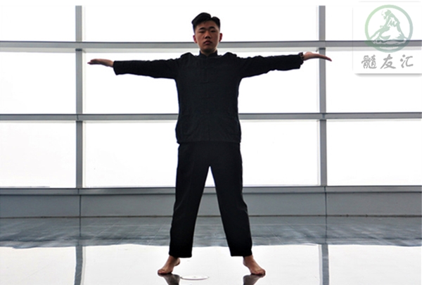 髓友匯易筋經第一式