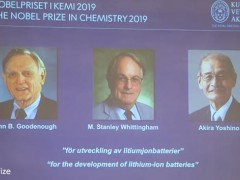 2019諾貝爾化學獎揭曉:他們創造了一個可充電的世界