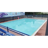 戴高樂(lè)拆裝式鋼結(jié)構(gòu)游泳池，比傳統(tǒng)泳池建造費(fèi)用節(jié)省1/3