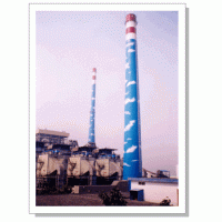 煙囪刷航標(biāo)美化