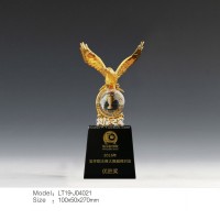 大展宏圖老鷹/金鷹獎(jiǎng)杯 比賽/競賽獎(jiǎng)杯獎(jiǎng)牌定做 金屬水晶獎(jiǎng)杯