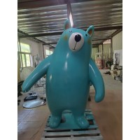 加工商業綜合體熊貓雕塑小區公園卡通熊貓小品深圳品質專業工廠