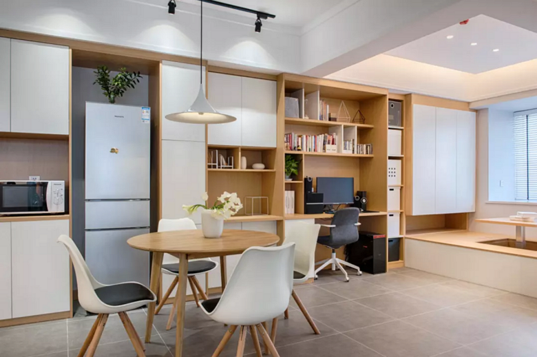  煙臺室內(nèi)裝修案例：教你如何打造超能裝的小戶型。