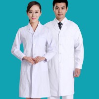 白大褂醫(yī)生服夏裝短袖男女醫(yī)師服長袖實(shí)驗(yàn)室美容院藥房工作服