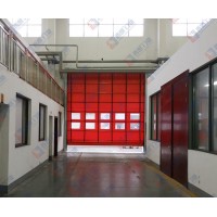 泰州堆疊升降式軟質(zhì)帆布門