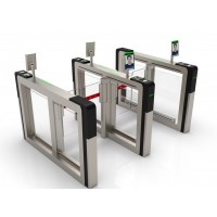 人臉識別閘機人臉測溫閘機健康碼核驗閘機