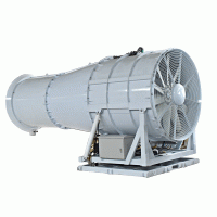 煤場固定式射霧器 鋼廠全自動霧炮機(jī) 防爆霧炮機(jī)