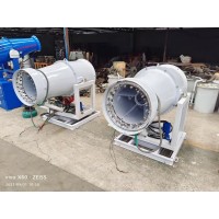 曹妃甸冶金鋼鐵企業霧炮機 固定式遠程射霧器 超細霧炮機