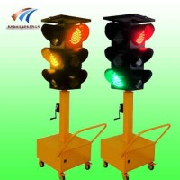 驤虎交通信號(hào)燈太陽(yáng)能移動(dòng)紅綠燈小拖車(chē)移動(dòng)信號(hào)燈廠家