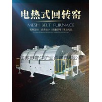 電熱式回轉窯RHZ-200-9鋰電池粉末冶金材料回收還原燒結