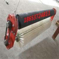 被動清掃器 毛刷清掃器 清掃器配合滾筒皮帶運行