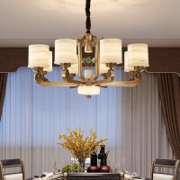 全銅玉石燈 進(jìn)口天然玉石燈 新中式全銅玉石吊燈