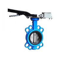 手柄軟密封蝶閥（帶行程開(kāi)關(guān)）