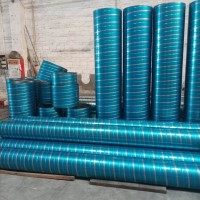 佛山廠家直銷生產加工 廚房排油煙管 車間排塵螺旋風管