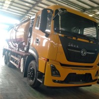 菏澤廠(chǎng)家疏通后八輪清洗吸污車(chē)22方高壓清洗吸污車(chē)一輛多少錢(qián)