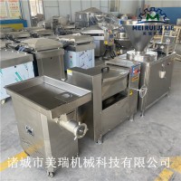 豬肉風干腸加工設備 灌腸生產線報價 商用臘腸灌腸機