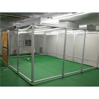無塵車間潔凈棚百級安裝定制空氣凈化棚