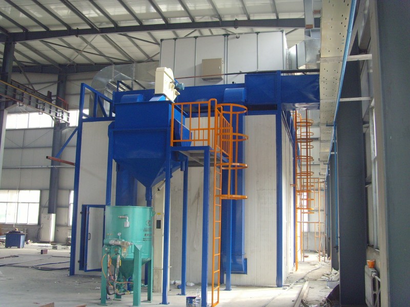 機(jī)械回砂噴砂房 - 副本