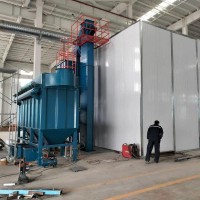 全自動(dòng)打砂房刮板回砂除塵凈化設(shè)備